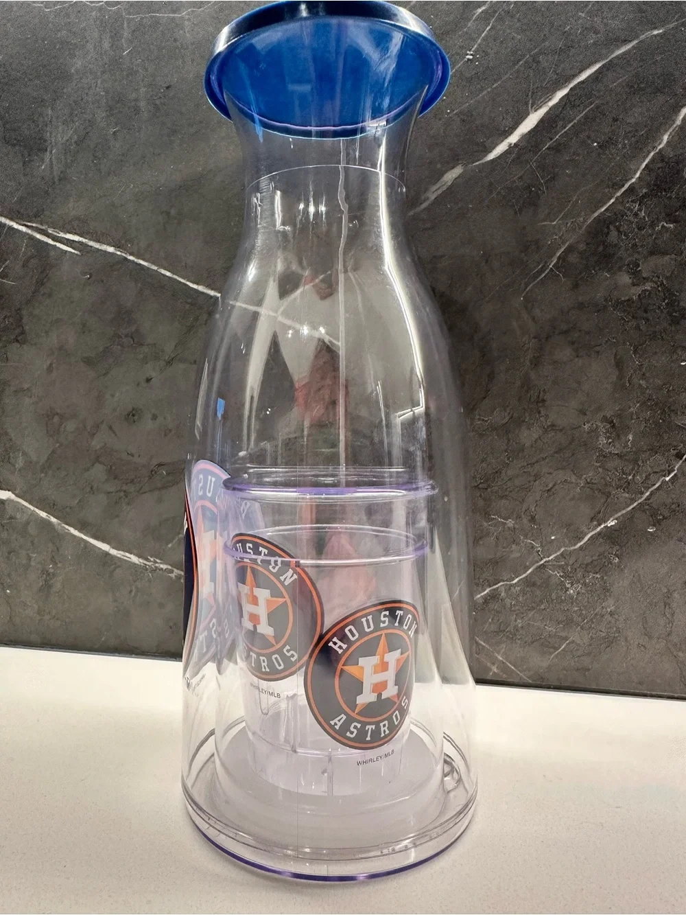 Houston Astros Carafe and Cups Set